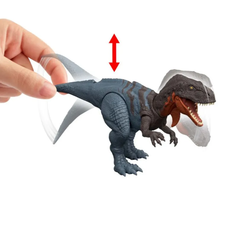 Jurassic world Mattel : El Renacer, Abelisaurus Rugido Salvaje> Figuras Acción