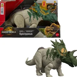 Jurassic world Mattel : El Renacer, Spiclypeus Rugido Salvaje> Figuras Acción