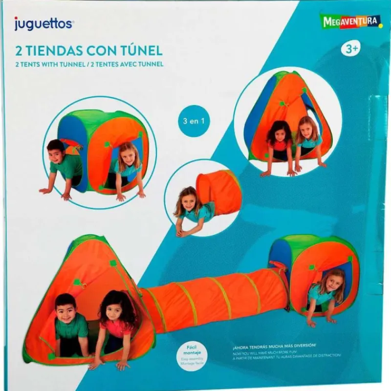 Megaventura 2 Tiendas con Túnel> Juguetes Deportivos
