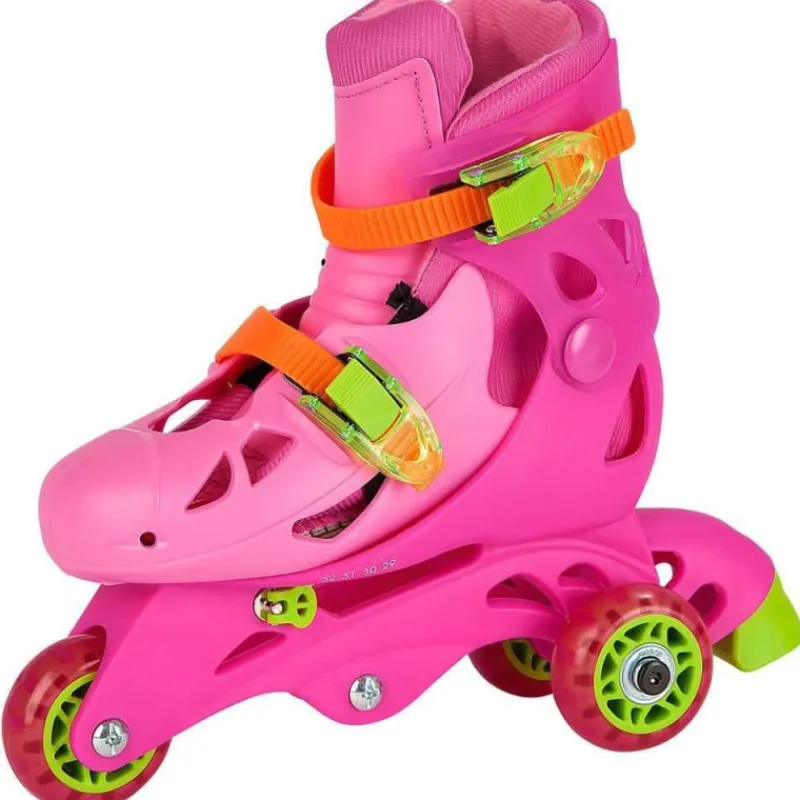 Megaventura Patín 3 Ruedas Rosa Talla S> Juguetes Deportivos