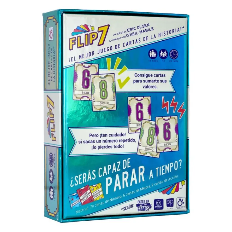 Otras marcas Mercurio Flip 7 Juego de Mesa> Fan Zone|Juegos De Mesa