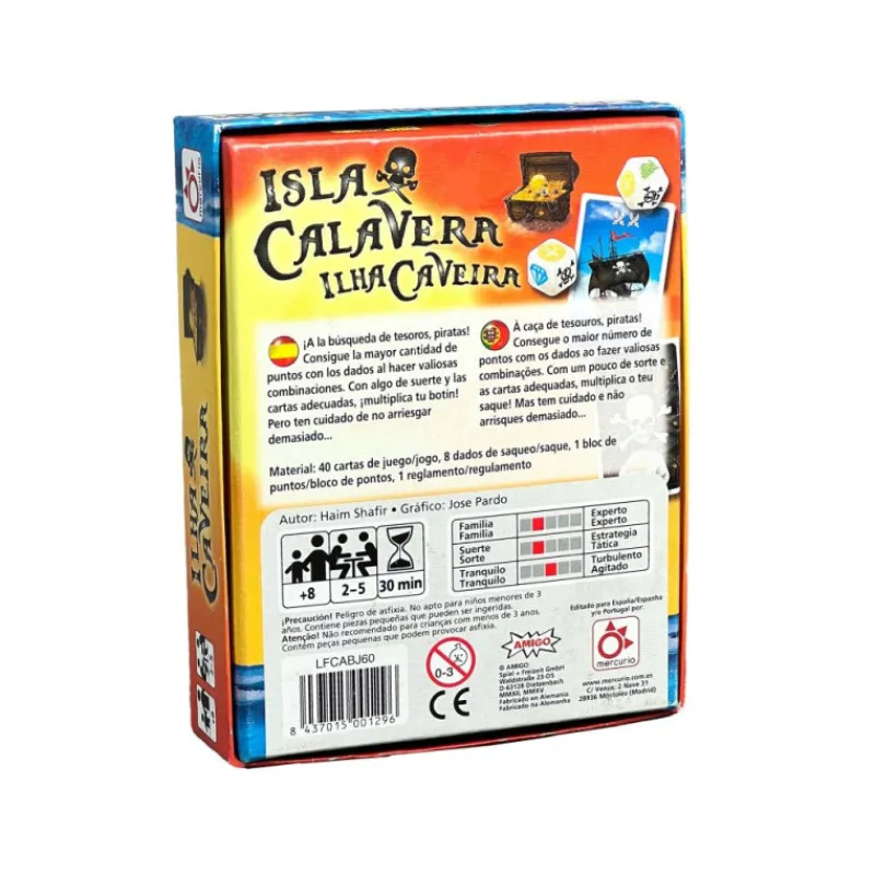 Otras marcas Mercurio Isla Calavera Juego de Mesa> Fan Zone|Juegos De Mesa