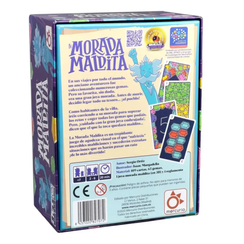 Otras marcas Mercurio La Morada Maldita Juego de Mesa> Fan Zone|Juegos De Mesa