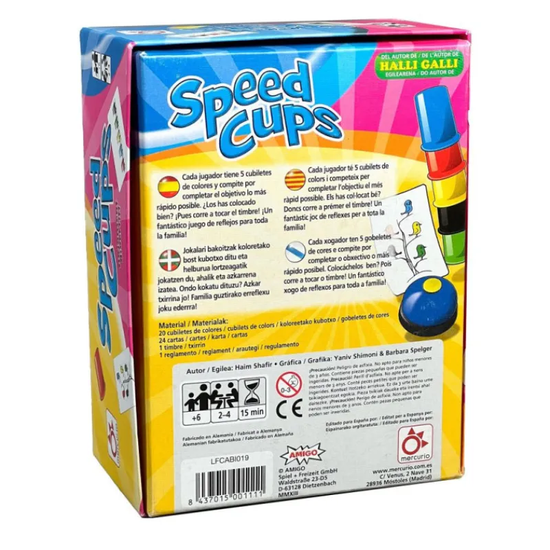 Otras marcas Mercurio Speed Cups Juego de Mesa> Juegos De Mesa