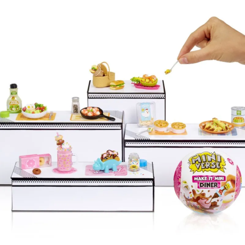 MGA Miniverse Make it Mini Foods Diner Serie 4 Varios Modelos> Figuras Acción