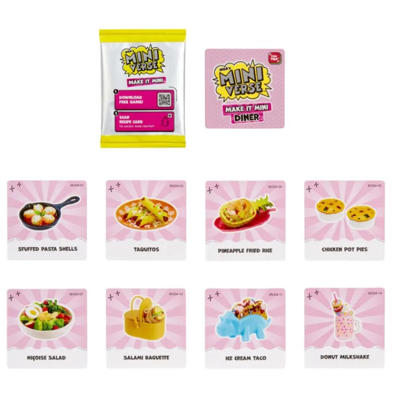 MGA Miniverse Make it Mini Foods Diner Serie 4 Varios Modelos> Figuras Acción