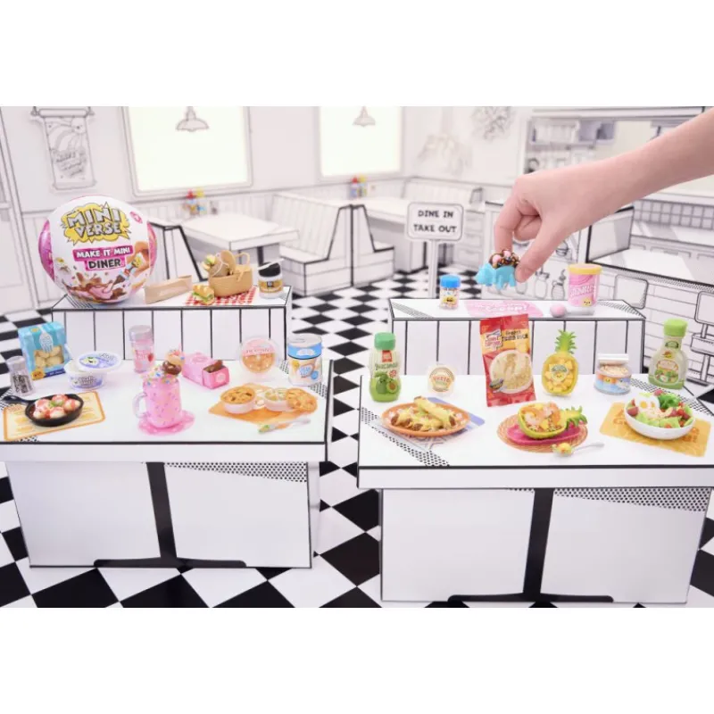 MGA Miniverse Make it Mini Foods Diner Serie 4 Varios Modelos> Figuras Acción