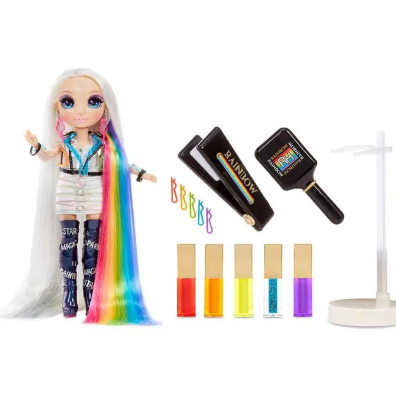 Rainbow high MGA Muñeca Hair Studio> Muñecas