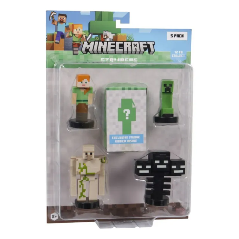 Otras marcas Minecraft Pack 5 Figuras Varios Modelos> Fan Zone|Figuras Acción