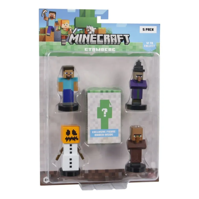 Otras marcas Minecraft Pack 5 Figuras Varios Modelos> Fan Zone|Figuras Acción