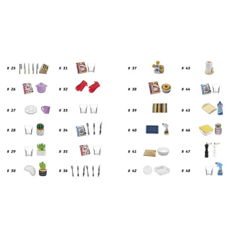 Otras marcas Mini World Accesorios de Cocina Varios Modelos> Figuras Acción