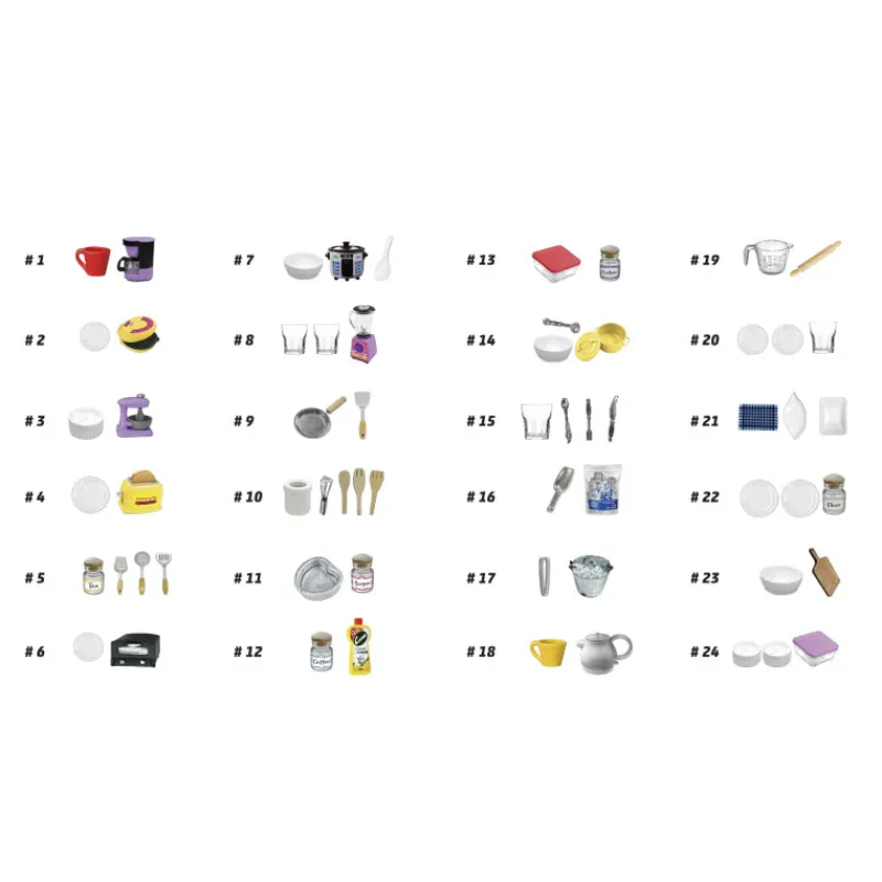 Otras marcas Mini World Accesorios de Cocina Varios Modelos> Figuras Acción
