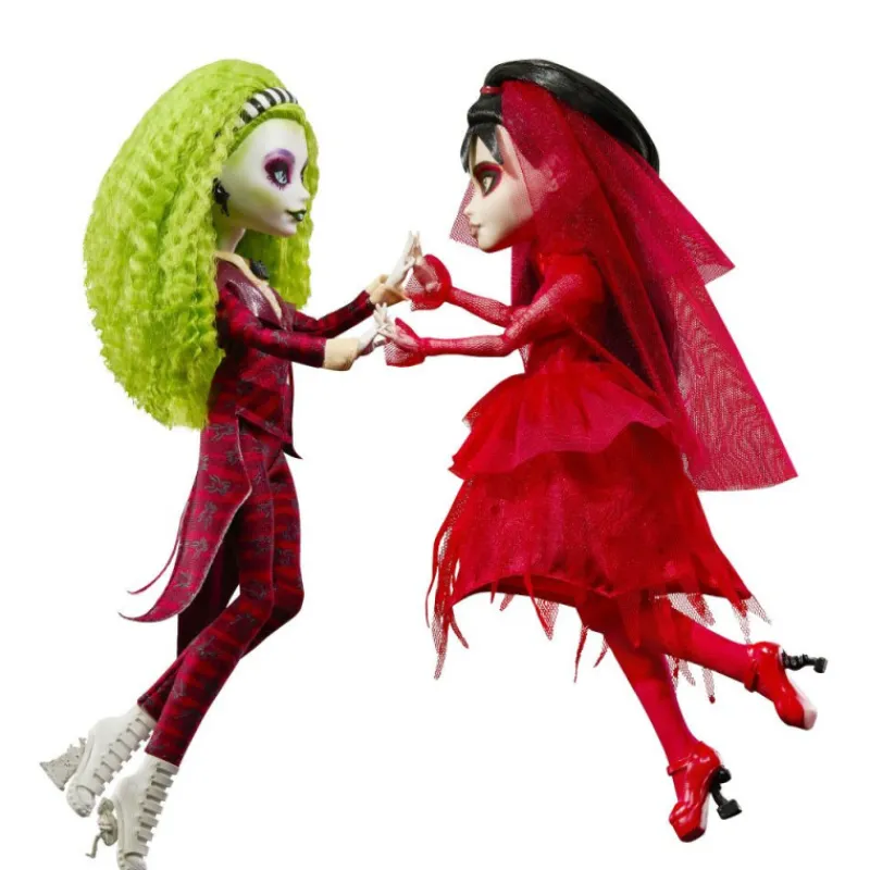 Monster high Beetlejuice Beetlejuice Pack de 2 Muñecas de Colección de Beetlejuice y Lydia> Fan Zone|Muñecas