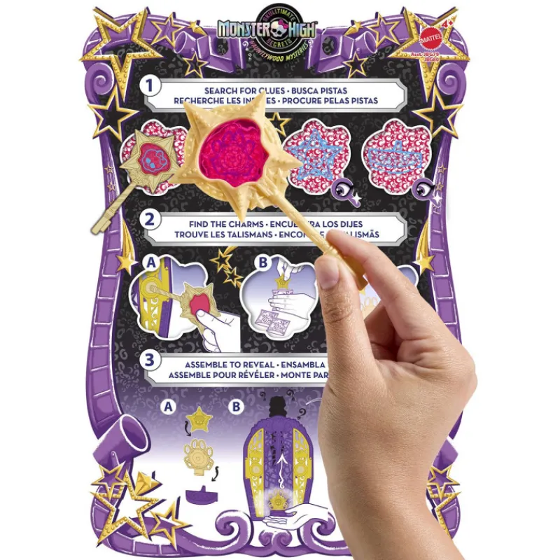 Monster high Conjunto de Juego de Clawdeen Wolf de Skulltimate Secrets Hauntlywood Mysteries> Muñecas
