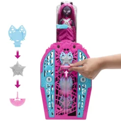 Monster high Conjunto de Juego de Catty Noir de Skulltimate Secrets Hauntlywood Mysteries><noscript><img width=