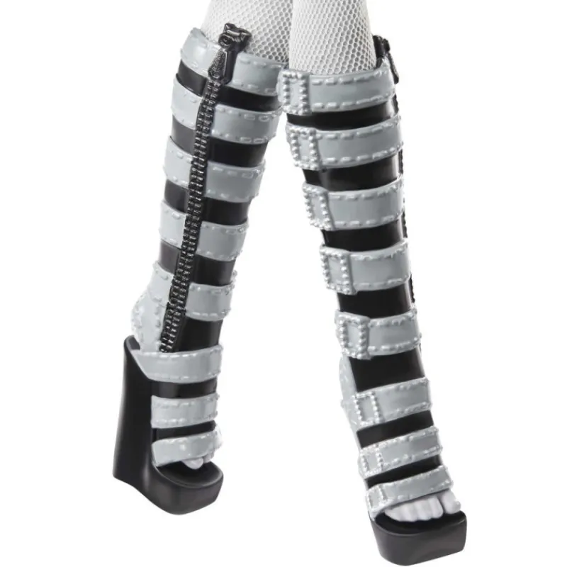 Monster high Muñeca Clawdeen Wolf en Blanco y Negro con Pósteres> Fan Zone|Muñecas