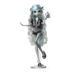Monster high Muñeca Lagoona Blue en Blanco y Negro con Pósteres> Fan Zone|Muñecas