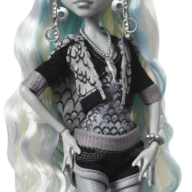 Monster high Muñeca Lagoona Blue en Blanco y Negro con Pósteres> Fan Zone|Muñecas