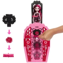 Monster high Skulltimate Secrets Jardín Misterioso Draculaura Conjunto de Muñeca y Accesorios><noscript><img width=