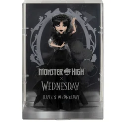 Monster high Wednesday Vestido Cuervo> Fan Zone|Muñecas