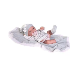 Munecas antonio juan Muñecas Antonio Juan Recién Nacida Baby Toneta con Toquilla de Punto><noscript><img width=