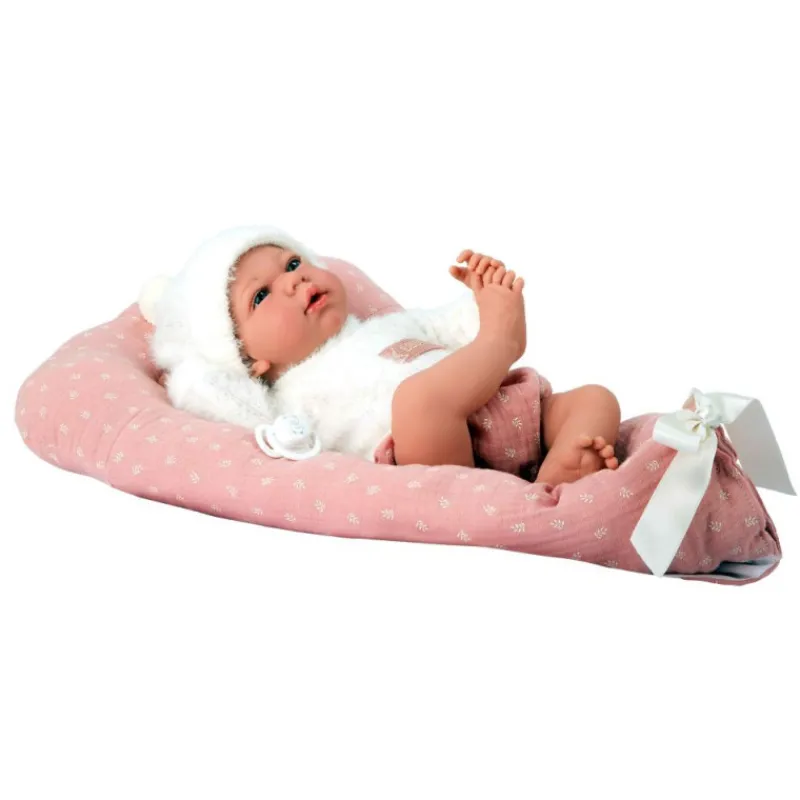 Munecas arias Muñecas Arias Elegance Andie Rosa con Cojín 40 cm> Muñecas