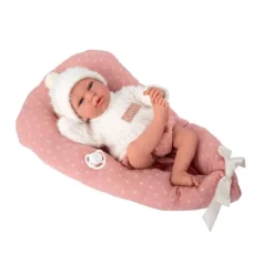 Munecas arias Muñecas Arias Elegance Andie Rosa con Cojín 40 cm><noscript><img width=