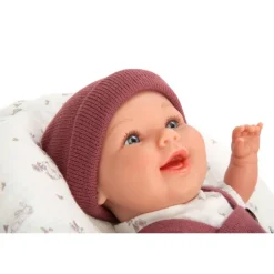 Munecas arias Muñecas Arias Elegance Gadi Granate con Cojín 35 cm><noscript><img width=