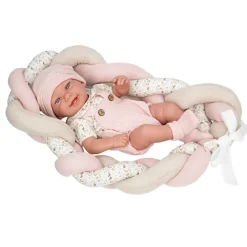 Munecas arias Muñecas Arias Elegance Zoe Rosa con Cojín 42 cm><noscript><img width=