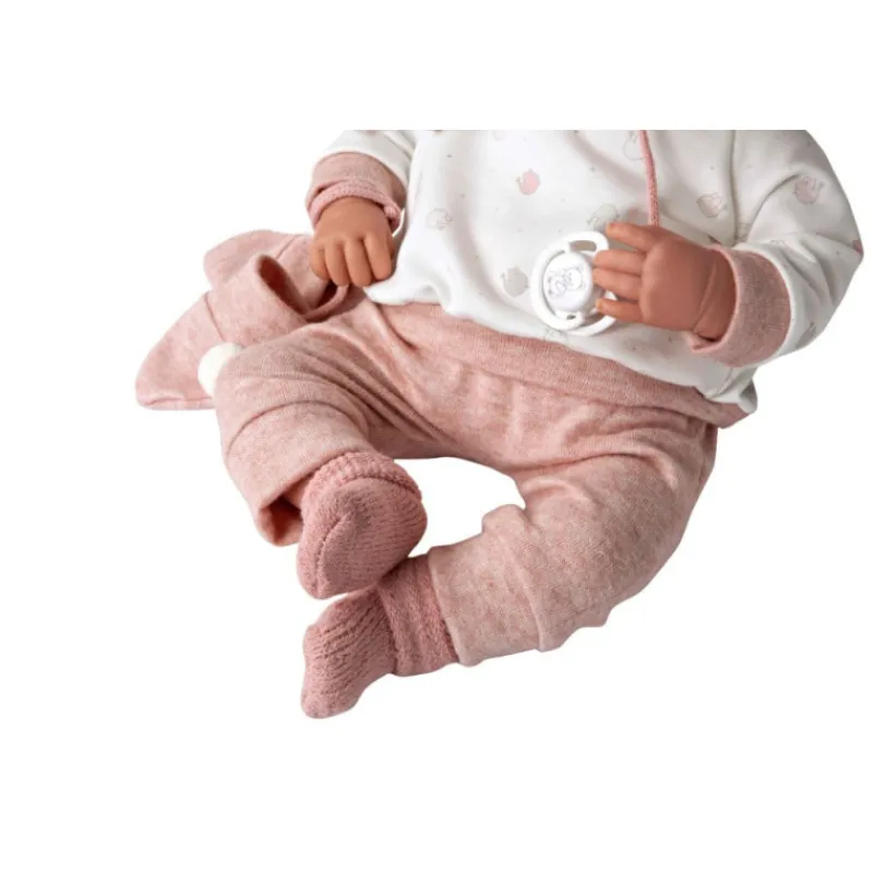 Munecas arias Muñecas Arias Muñeca con Peso Elegance Zoe Rosa con Manoplas> Muñecas