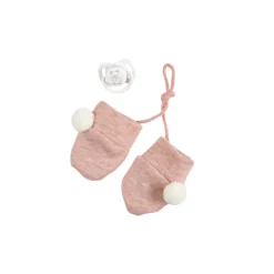 Munecas arias Muñecas Arias Muñeca con Peso Elegance Zoe Rosa con Manoplas><noscript><img width=