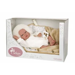 Munecas arias Muñecas Arias Reborn Alejandra Beige con Saco de Dormir> Muñecas