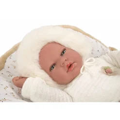 Munecas arias Muñecas Arias Reborn Alejandra Beige con Saco de Dormir><noscript><img width=