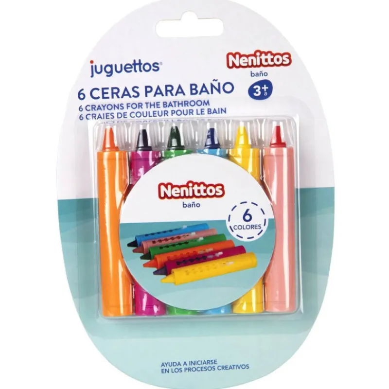 Nenittos 6 Ceras para el Baño> Creativos