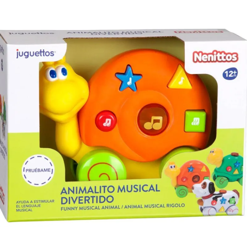 Nenittos Animalito Musical Divertido Varios Modelos> Primera Infancia
