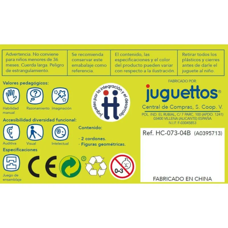 Nenittos Aprende a Anudar y a Enlazar> Primera Infancia