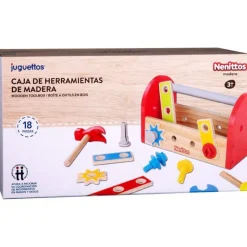 Nenittos Caja De Herramientas De Madera> Juguetes Educativos|Primera Infancia