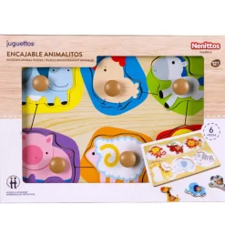 Nenittos Encajable Animalitos 6 Piezas Varios Modelos><noscript><img width=