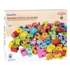 Nenittos Enlazar Cuentas de Madera 100 Piezas> Primera Infancia