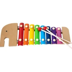 Nenittos Mi Elefante Xilófono de Madera> Juguetes Educativos|Musicales