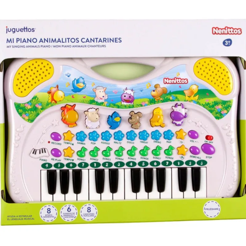 Nenittos Mi Piano Animalitos Cantarines> Musicales