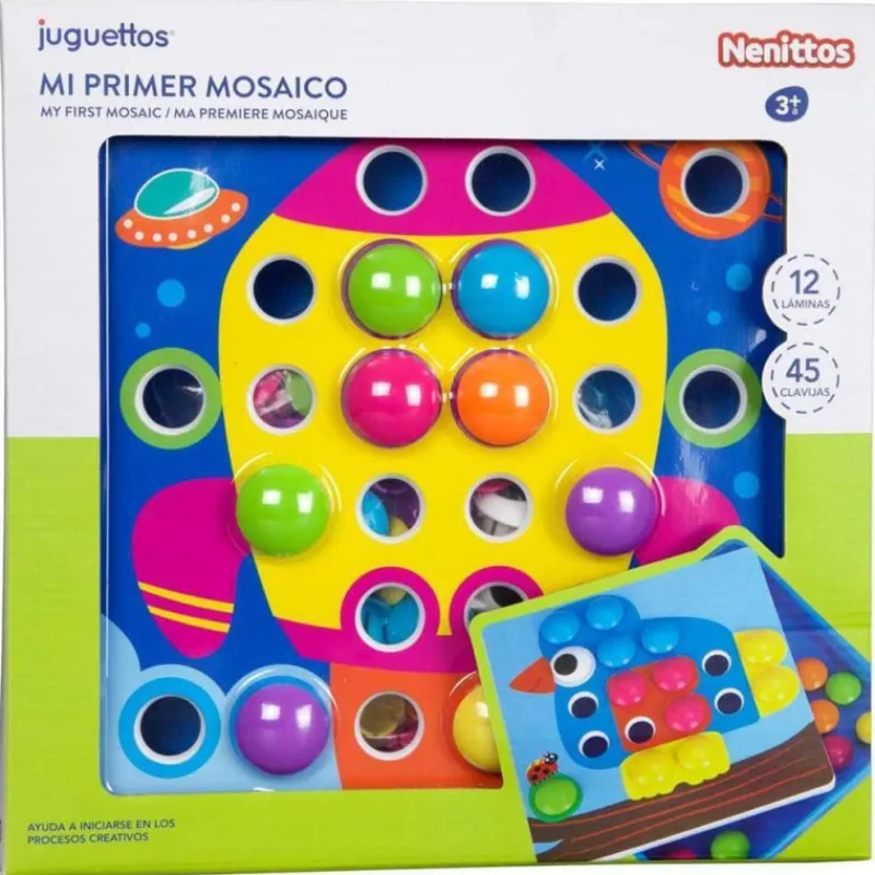 Nenittos Mi Primer Mosaico> Juguetes Educativos|Primera Infancia