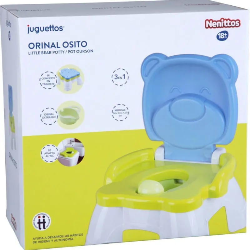 Bebe vip Nenittos Orinal Osito 3 en 1> Primera Infancia
