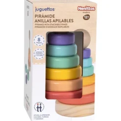 Nenittos Pirámide Anillas Apilables> Primera Infancia