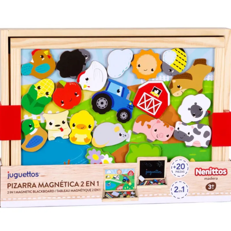 Nenittos Pizarra Magnética 2 en 1> Creativos