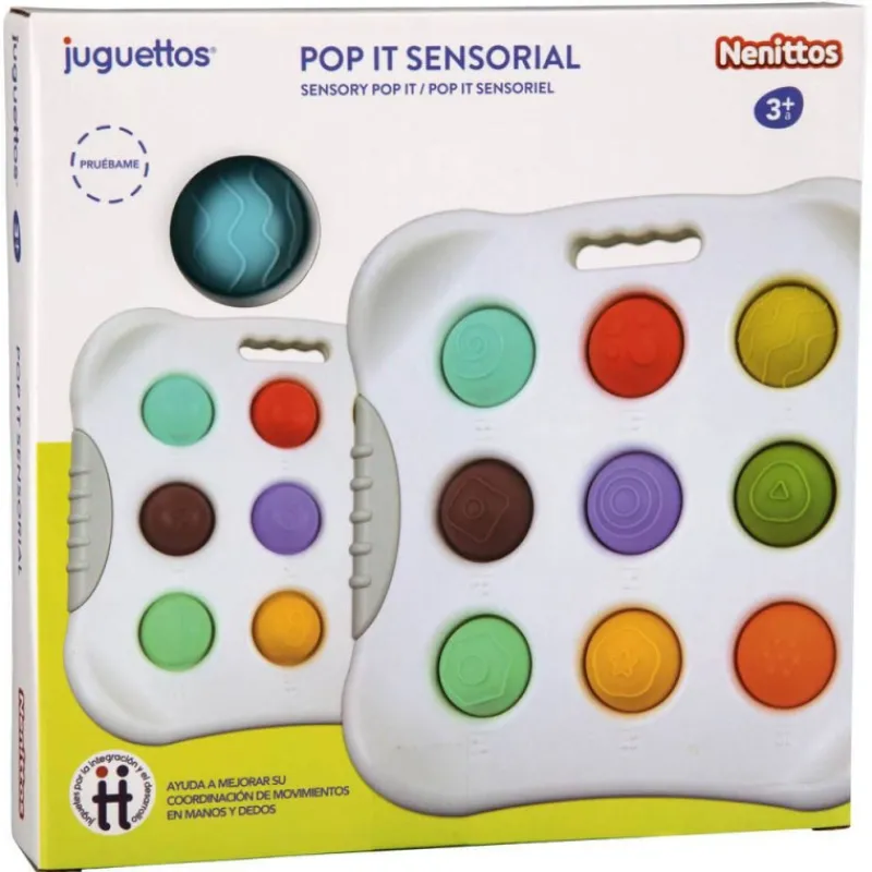 Nenittos Pop It Sensorial> Primera Infancia