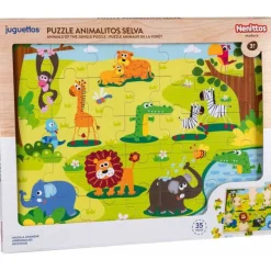 Nenittos Puzzle Animales Selva 35 Piezas> Juguetes Educativos|Puzzles