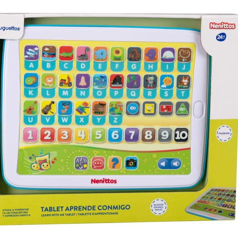 Nenittos Tablet Aprende Conmigo Bilingüe> Primera Infancia