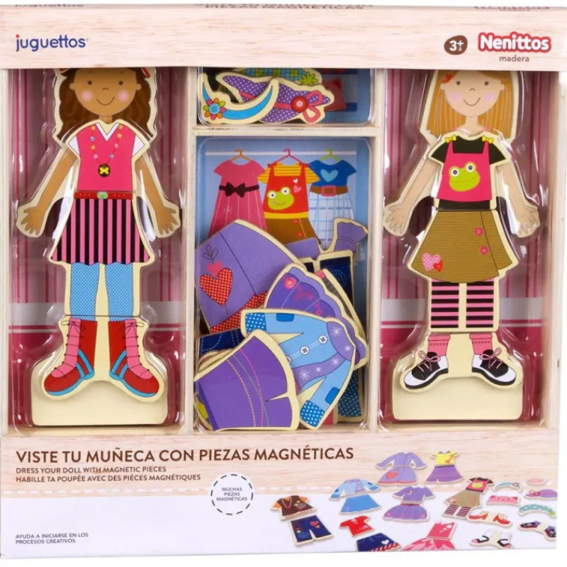 Nenittos Viste tu Muñeca con Piezas Magnéticas Varios Modelos> Primera Infancia