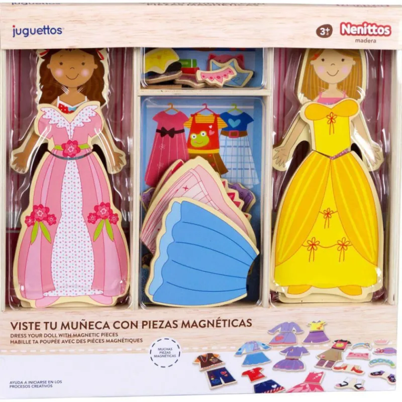 Nenittos Viste tu Muñeca con Piezas Magnéticas Varios Modelos> Primera Infancia